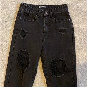 BOYFRIEND JEANS (BLACK)